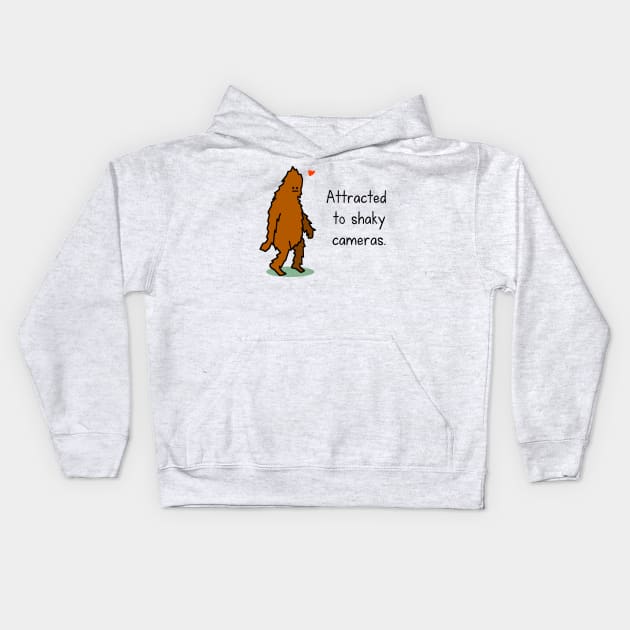 Blurry furry Kids Hoodie by hungryfatcat